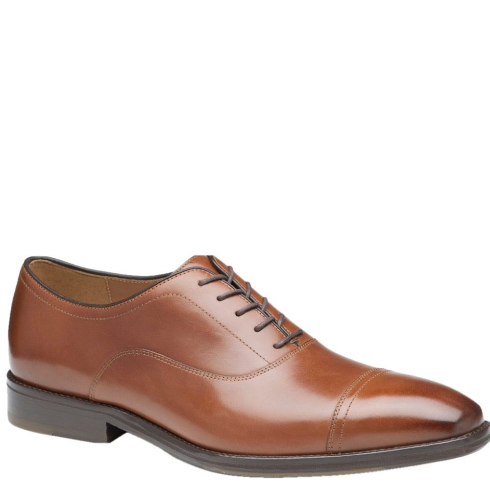 Johnston & Murphy Brown Leather Dress Shoes Size 11.5 NWT